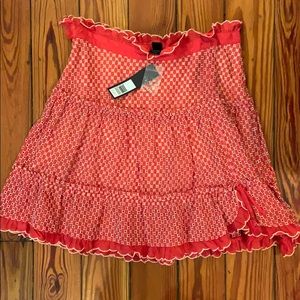 Marc Jacobs NWT size 4 ruffled and tiered.  Red.